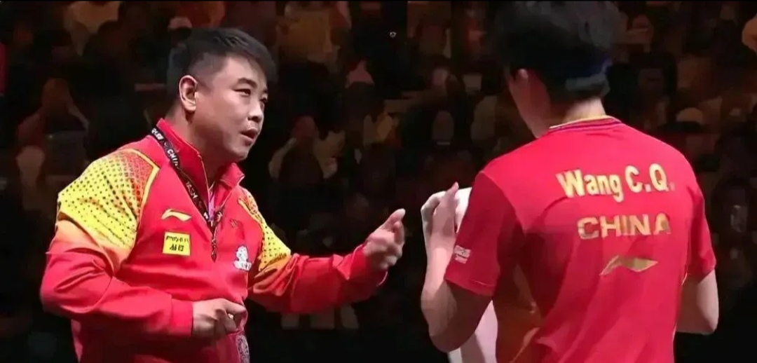 中国乒乓球队绝杀法国乒乓球队，王皓统治全场